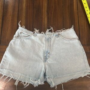Levi's Light Blue Jean Shorts for Women